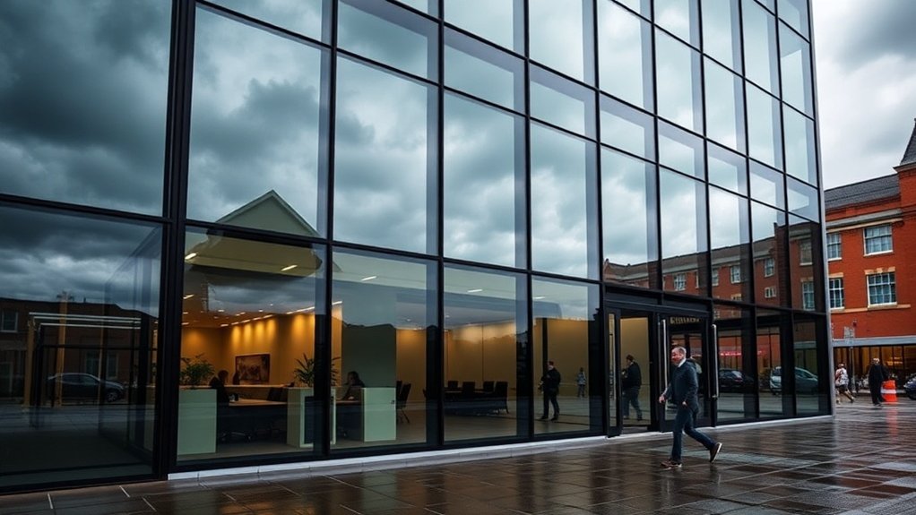 Commercial Glazing Coldfall