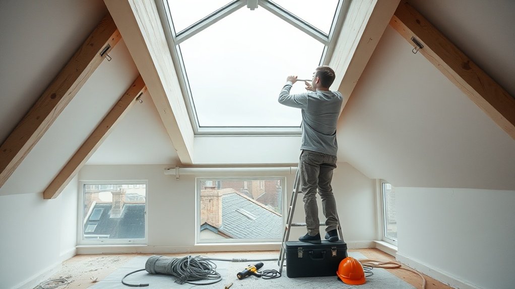 Electric Skylight Installation Muswell Hill