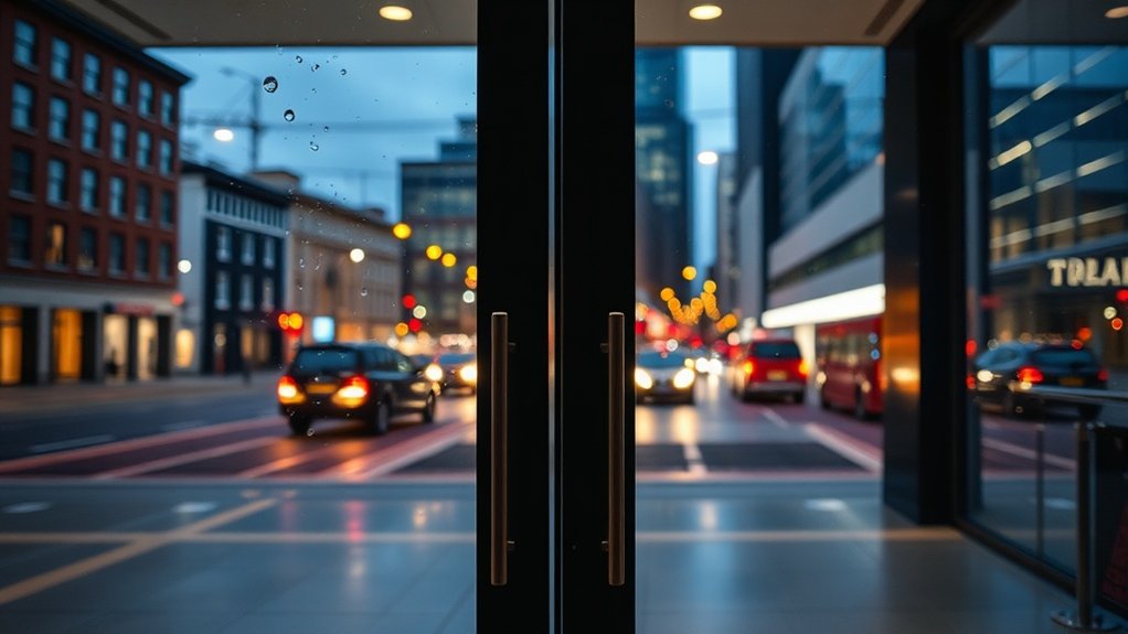 Glass Doors Coldfall